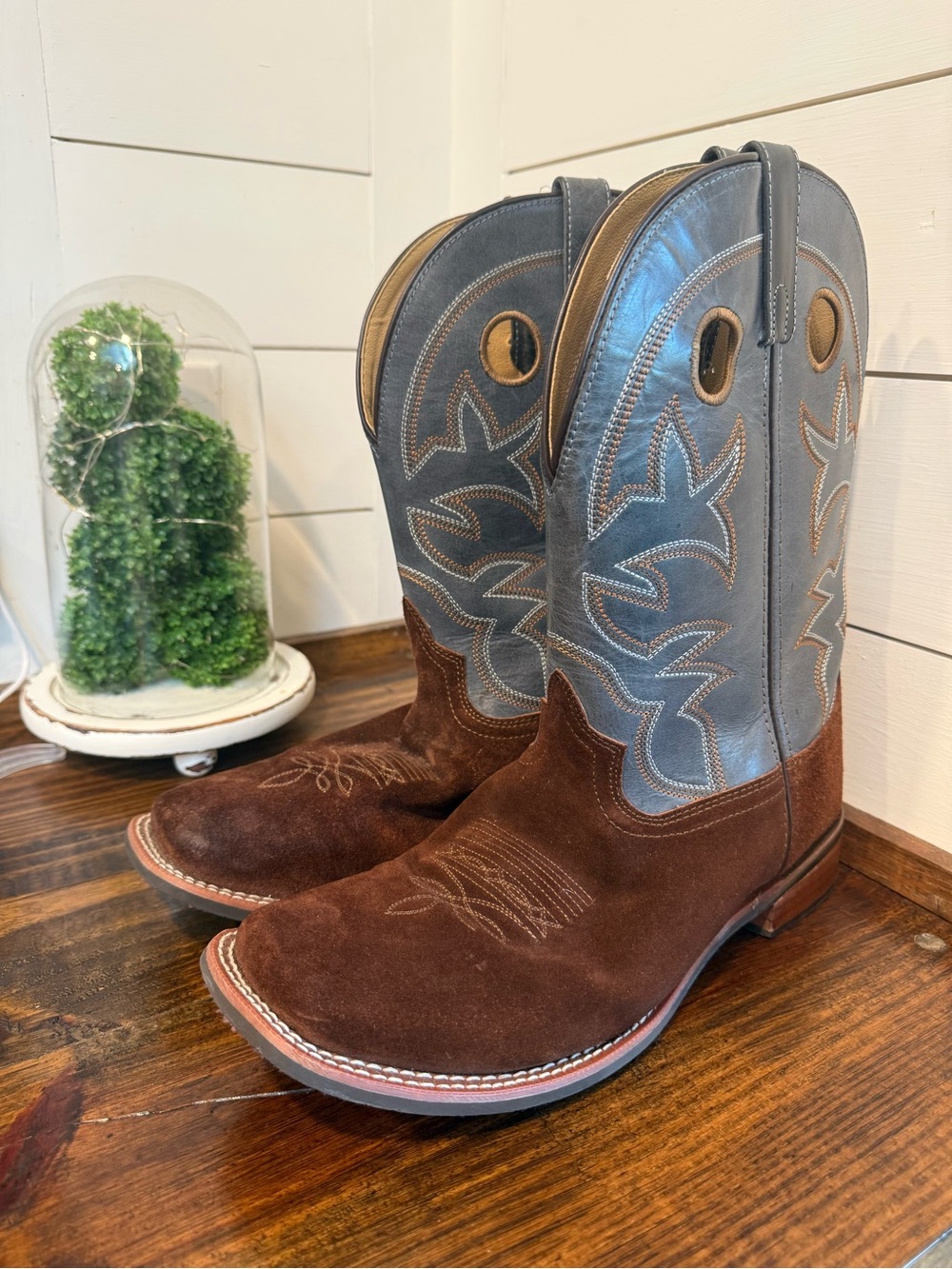 Suede Smoky Mountain Cowboy Boots 🤠